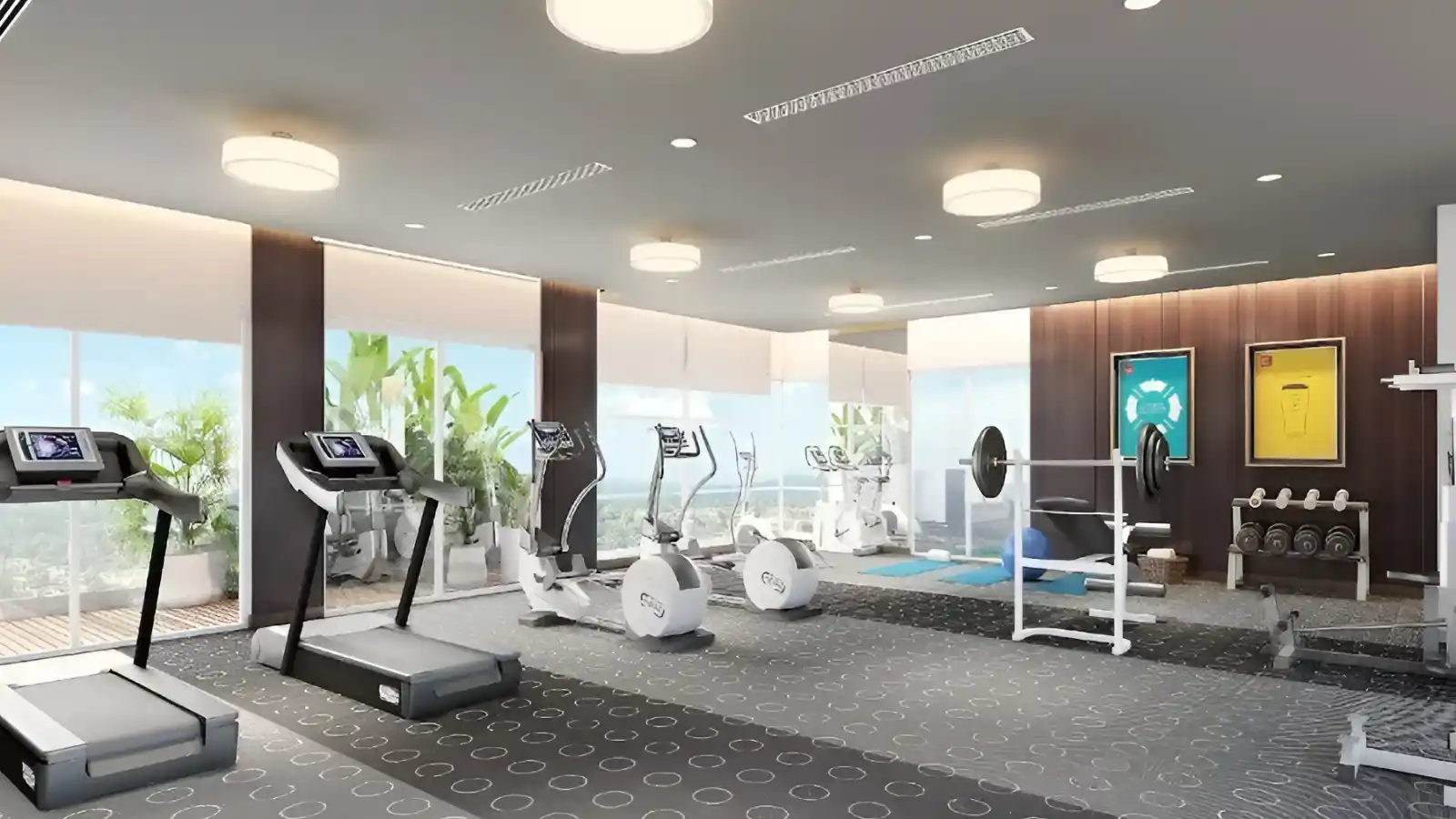 Concorde Luxepolis Apartments In Basavanagudi south Bangalore-Gym